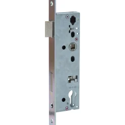 Abus Einsteckschloss für Rohrrahmentüren 24 x 245 mm käntig 409224