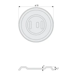 Abus Giterrostsicherung GS20