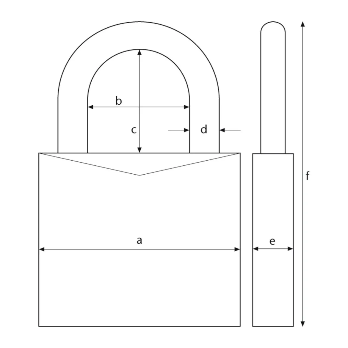 Abus Vorhängeschloss 64TI/30