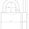 Abus Zahlenschloss 148TSA/30 B