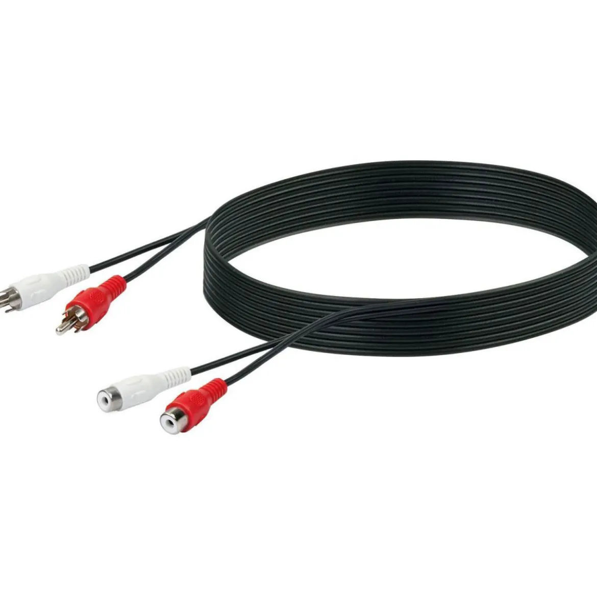 A-Cinch-Audio-Verläng. 5m sw