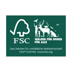 Acous Akustikpaneel Proffessional EicheGrau-Filz weiss 2500x600x21 mm
