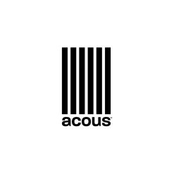 Acous Akustikpaneel Proffessional EicheGrau-Filz weiss 2500x600x21 mm