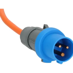 Adapter-Leitung 1,5 m H07RN-F3G2,5,Stecker CEE230V / Schuko Kupplung
