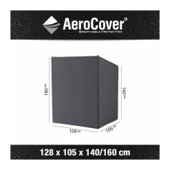 AeroCover Strandkorbhuelleatmungsaktiv 128x105x160/140
