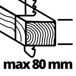 Akku-Stichsaege TE-JS 18/80 Li Solo
