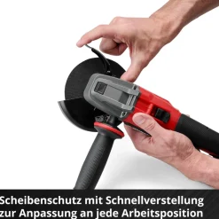 AKKU-Winkelschleifer AXXIO 18/125
