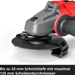 AKKU-Winkelschleifer AXXIO 18/125