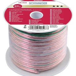 A-Lautsprecherkabel 25m transparent