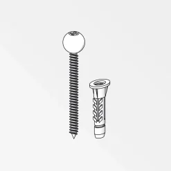 Alfer Dübel-System Clipstech-vario 4 x 35 mm 5 Stück
