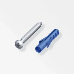 Alfer Linsenkopfschraube Clipstech-Plus mit Dübel 3 x 30 mm 10 Stück