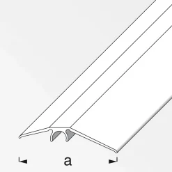 Alfer Niveauausgleichsprofil Clipstech 56 mm 2m edelstahl-optik