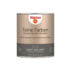 AlpinaBuntlack Feine Farben Lack No 34 Kunst der Linie edelmatt 750ml