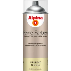 AlpinaBuntlack Feine Farben Sprühlack Opulenz in Gold 400ml