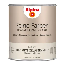 AlpinaBuntlack Feine Farben Lack No 08 Elegante Gelassenheit edelmatt 750ml
