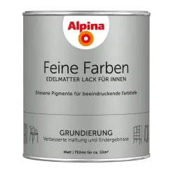 AlpinaBuntlack Feine Farben Lack Grundierung 750ml