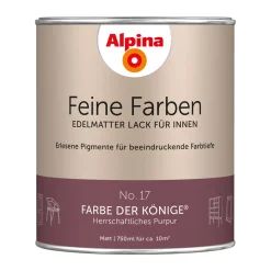 AlpinaBuntlack Feine Farben Lack No 17 Farbe der Könige edelmatt 750ml