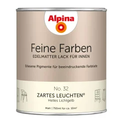 AlpinaBuntlack Feine Farben Lack No 32 Zartes Leuchten edelmatt 750ml