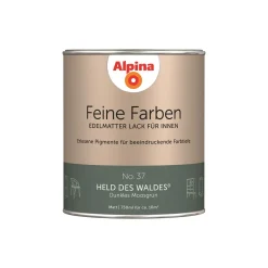 AlpinaBuntlack Feine Farben Lack No 37 Held des Waldes edelmatt 750ml