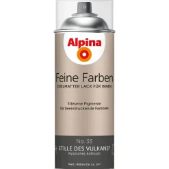 AlpinaBuntlack Feine Farben Sprühlack No 33 Stille des Vulkans edelmatt 400ml