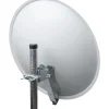 Alu-SAT-Spiegel 80 cm, hellgrauAlu-Line