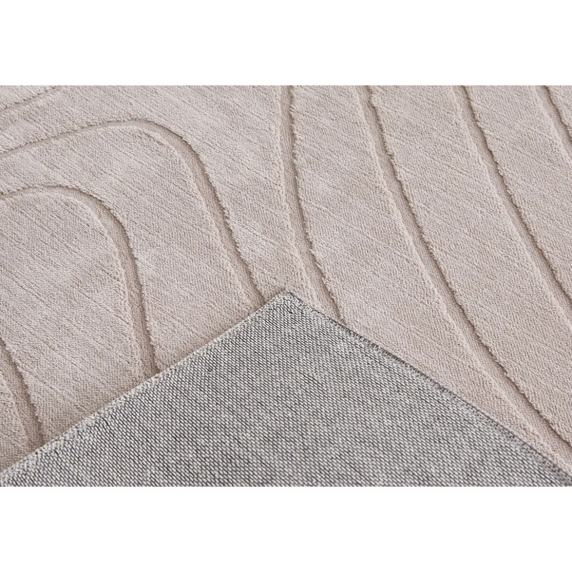 andiamo Teppich Dale 120x170 cm greige