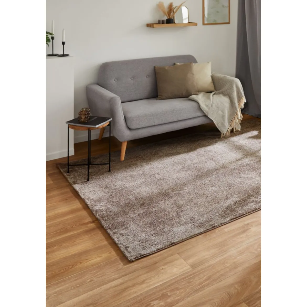 andiamo Teppich Luna 120x170 cm taupe