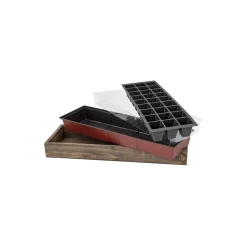 Anzuchtholzkiste 27er Topfplatte 50x16x6cm
