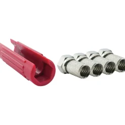 Aufdrehhilfe-Set inkl. 4-F-Stecker