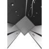 Aurlane Komplettdusche Colours Black 90 x 90 x 215 cm