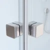 Aurlane Komplettdusche Essential, eckig, Farbe: Silber, 85x85x197,5cm
