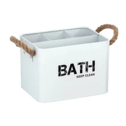 Badbox mit 4 Faechern Mod. Gara, weiss