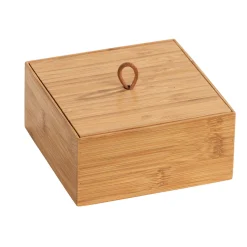 Badbox mit Deckel M Mod. Terra, Bambu