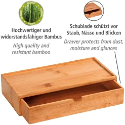 Badbox mit Schublade Mod. Terra, Bambu