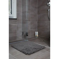 Badematte Belize mousegrey 55x65 Micropo