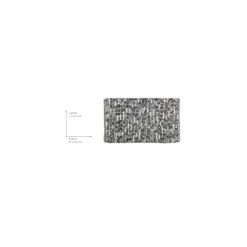 Badematte Model Urdu grau 60x9080PES20/BWS20/BW