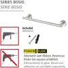 Badetuchstange 40 cm , Bosio Edelst.matt
