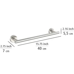 Badetuchstange 40 cm , Bosio Edelst.matt