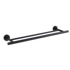 Badetuchstange Duo Bosio Black matt