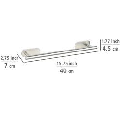 Badetuchstange Uno 40 cm Orea MattTurbo-Lock Edelstahl