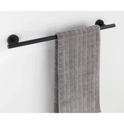 Badetuchstange Uno, Bosio Black, matt