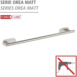 Badetuchstange Uno Orea Matt Turbo-LockEdelstahl