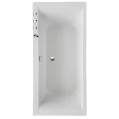 Badewanne Rosa 180x80 cm, weiss
