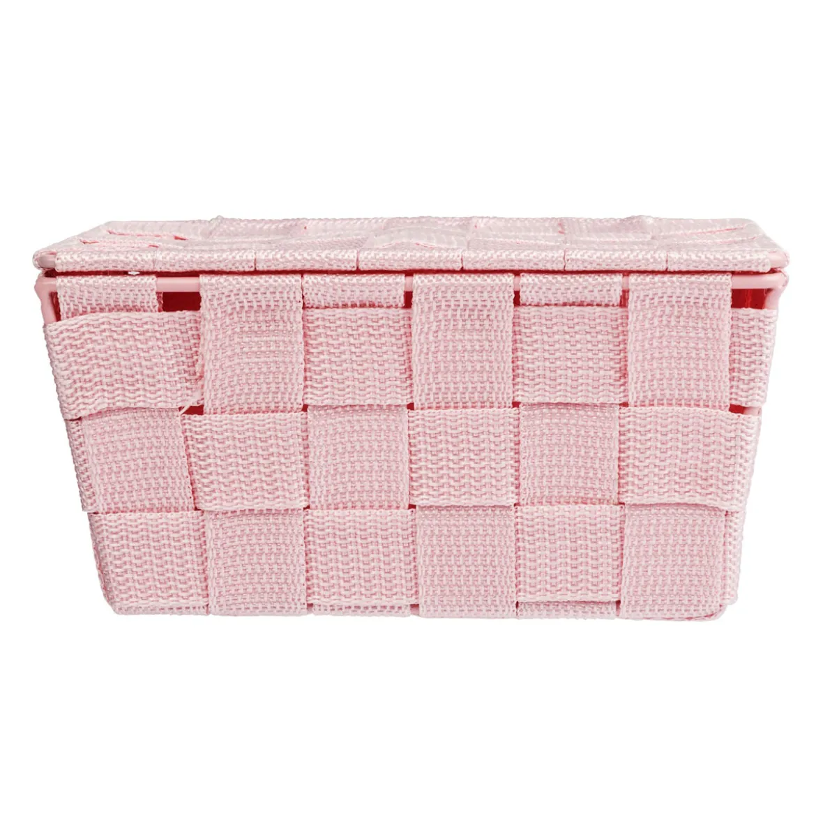 Badkorb mit Deckel Mod. Adria, rosa