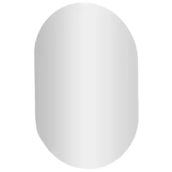 BADMOBIL Spiegelelement CRAFT 50 x 75 x 1,5 cm oval weiß