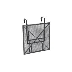 Balkonhaengetisch XL Toulouse eisengrauca. 70x88x47-79 cm