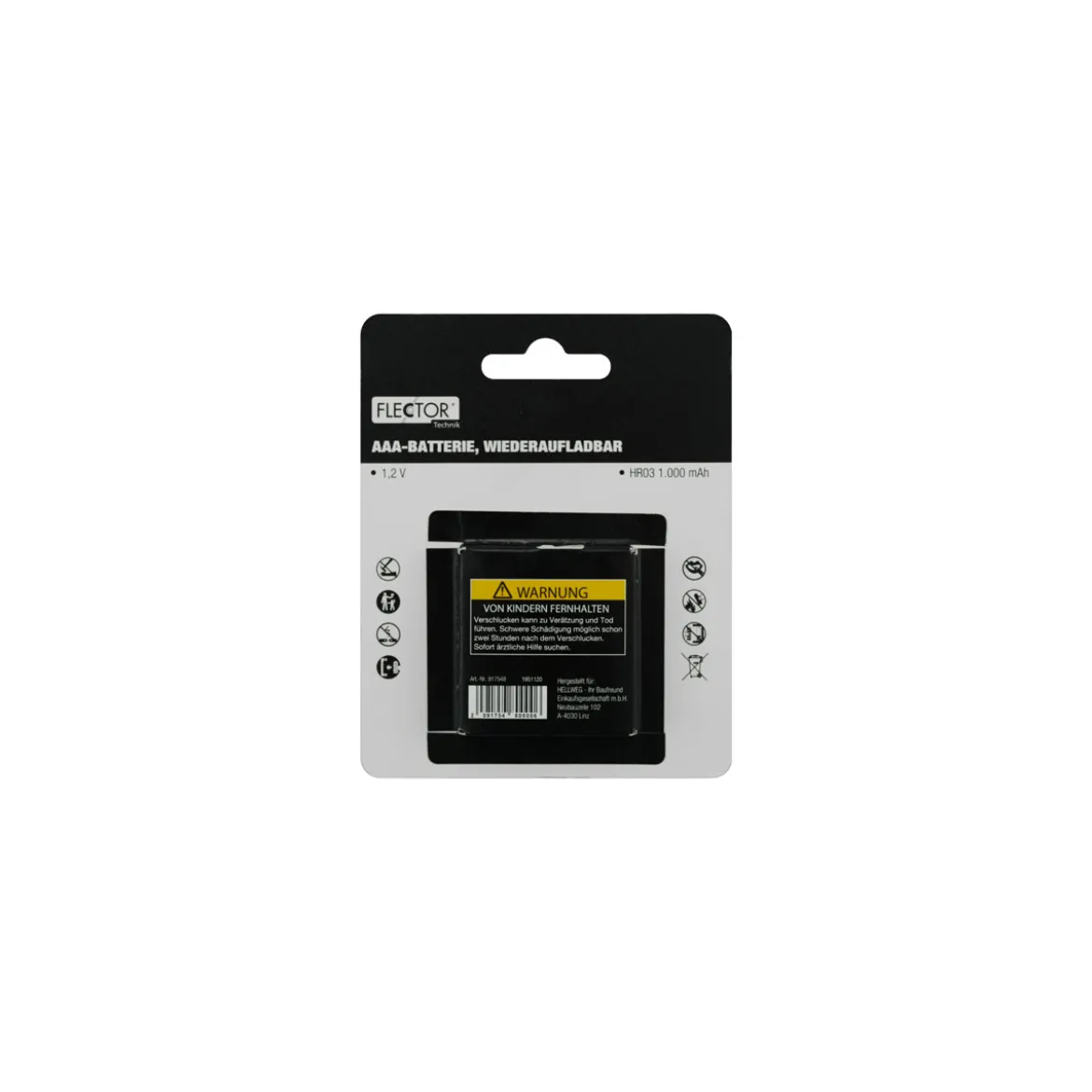 BasicAkku AAA 1000mAh 4 Stück