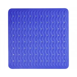 BasicDuscheinlage Lido neon-blau