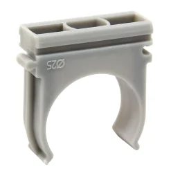 Basic Rohr-Klemmschelle EN25 grau 25 St.