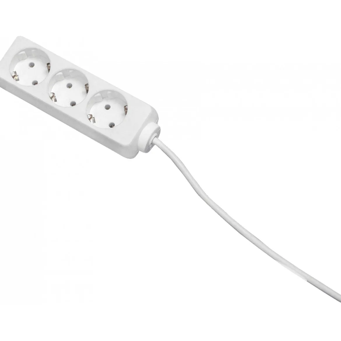 Basic Steckdosenleiste 3-fach weiß